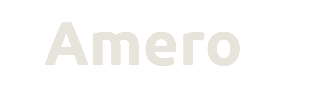 AMERO logo white