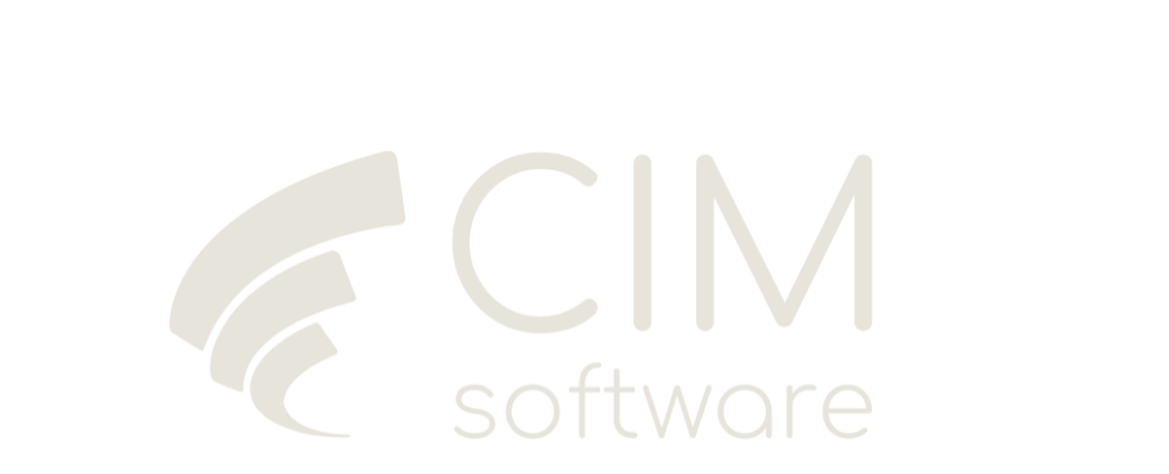 CIM Software logo white