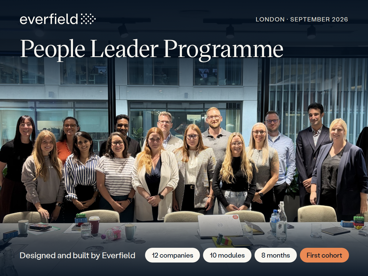 Everfield launches its People Leader Programme