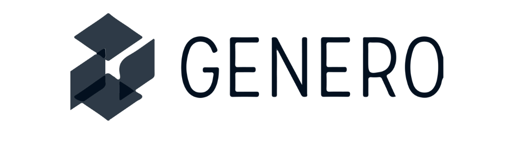 Genero Logo Black