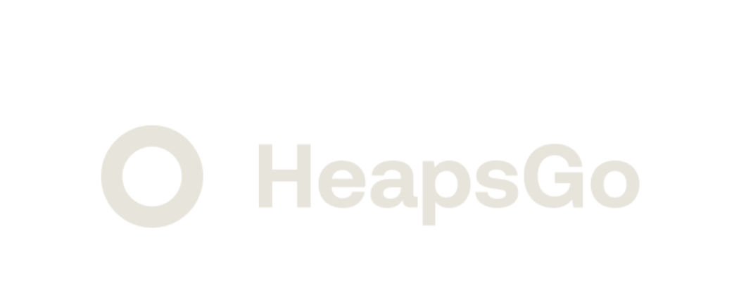 HeapsGo Logo White