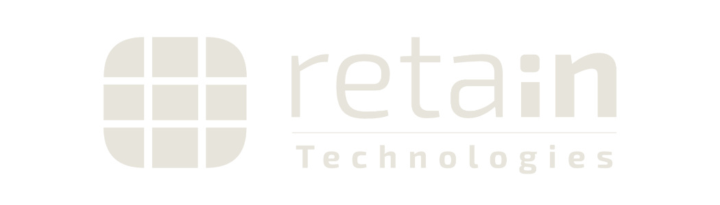 Retain - Logo White