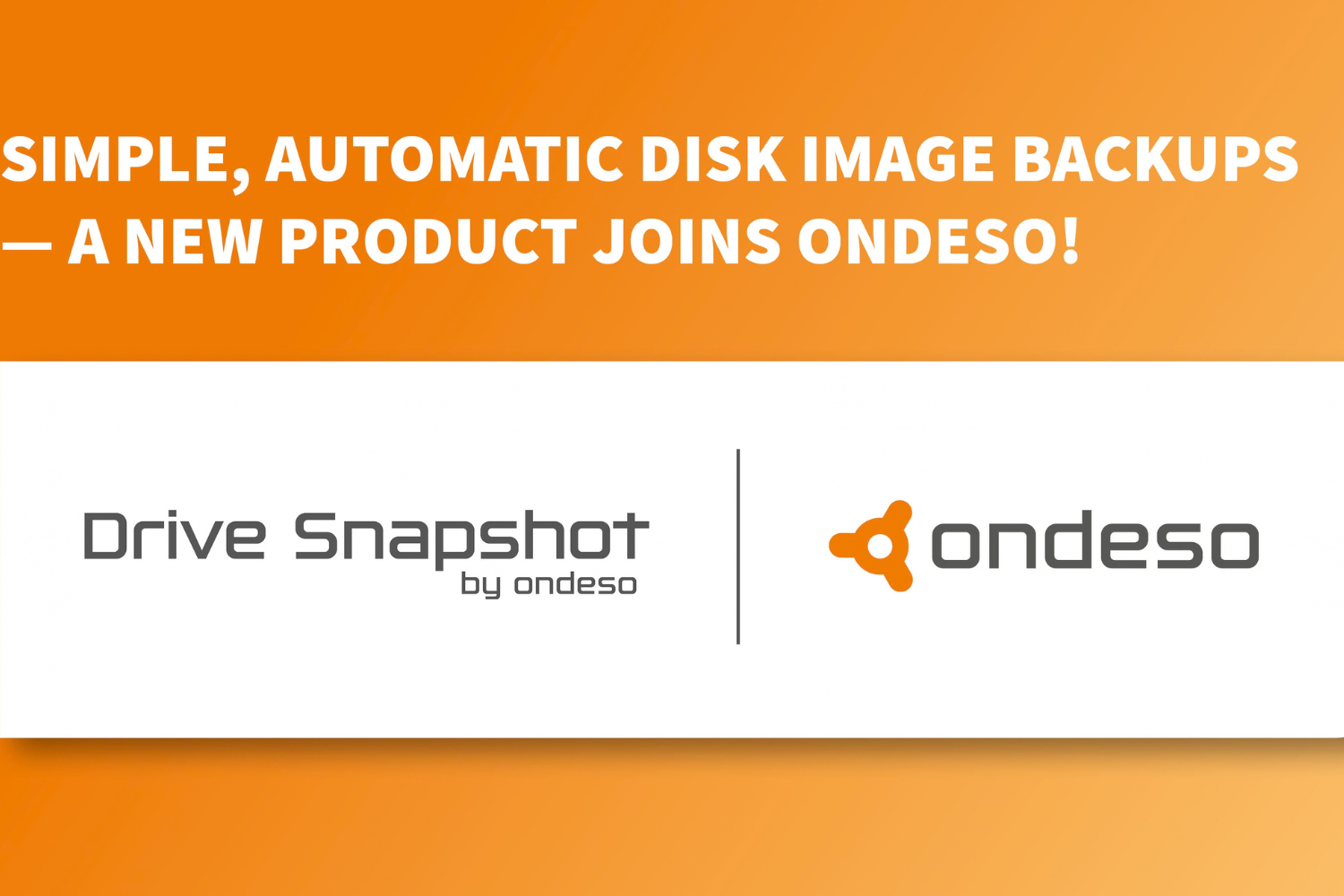 ondeso drive snapshot