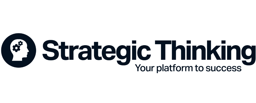 strategic thinking black logo